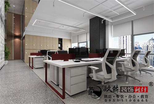 彭阳桦清办公设计方案鉴赏|彭阳高度灵活的办公空间