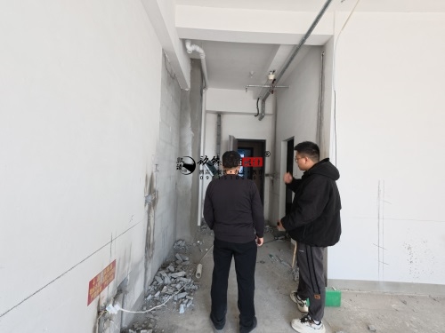 彭阳威鸣电竞酒店装修施工勘察进度|彭阳装修公司推荐
