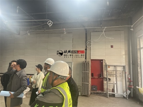 彭阳臻雨餐厅装修施工工艺指导现场|彭阳餐厅装修公司推荐