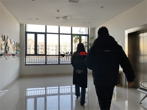 彭阳璟园办公楼设计装修项目实地勘察|彭阳设计装修公司