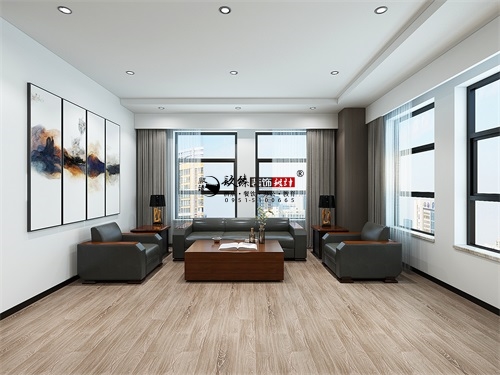 彭阳办公室装修设计项目|镹臻设计