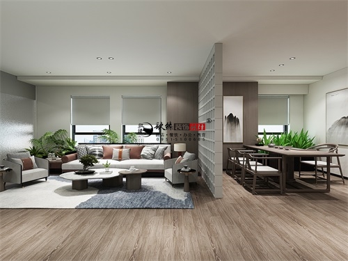 彭阳办公室装修设计项目|镹臻设计