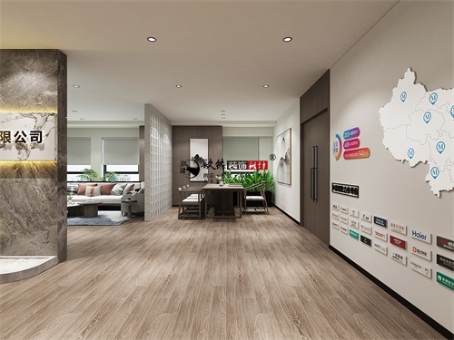 彭阳办公室装修设计项目|镹臻设计