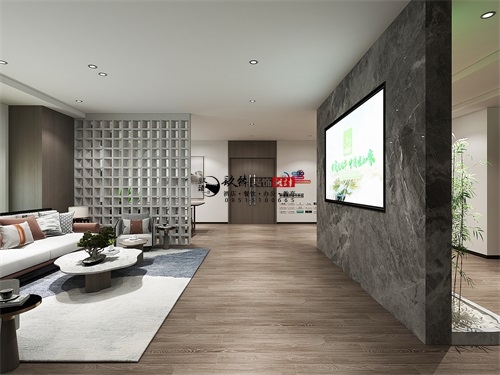 彭阳办公室装修设计项目|镹臻设计