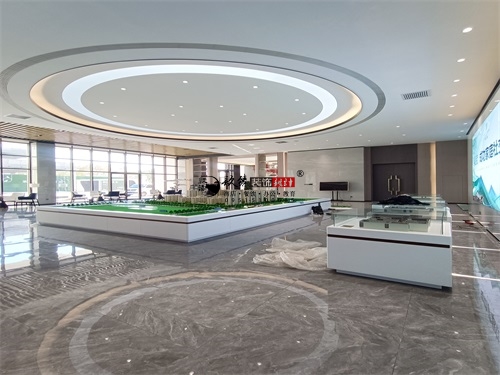 彭阳售楼部大厅装修设计项目|镹臻设计
