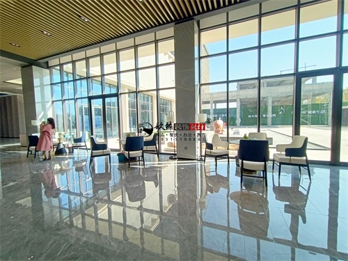 彭阳售楼部大厅装修设计项目|镹臻设计