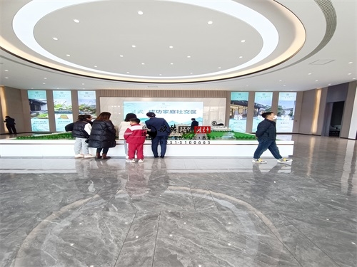 彭阳售楼部大厅装修设计项目|镹臻设计