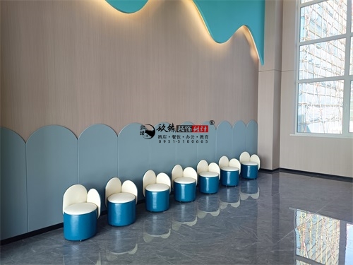 彭阳售楼部大厅装修设计项目|镹臻设计