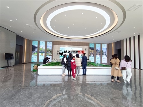 彭阳售楼部大厅装修设计项目|镹臻设计