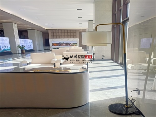 彭阳售楼部大厅装修设计项目|镹臻设计