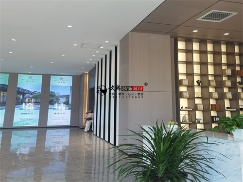 彭阳售楼部大厅装修设计项目|镹臻设计