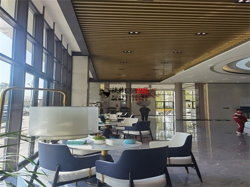 彭阳售楼部大厅装修设计项目|镹臻设计