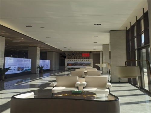 彭阳售楼部大厅装修设计项目|镹臻设计