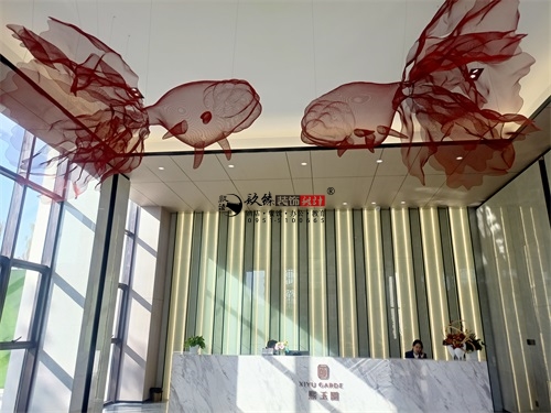 彭阳售楼部大厅装修设计项目|镹臻设计