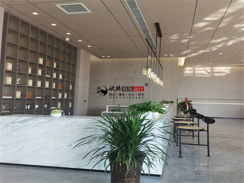 彭阳售楼部大厅装修设计项目|镹臻设计