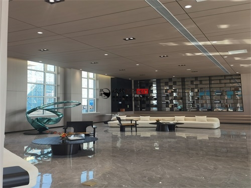 彭阳售楼部大厅装修设计项目|镹臻设计