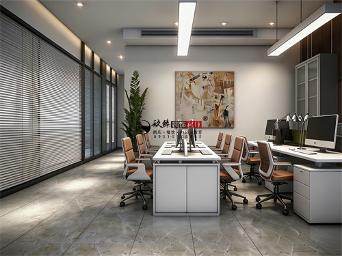彭阳办公室装修设计项目|镹臻设计