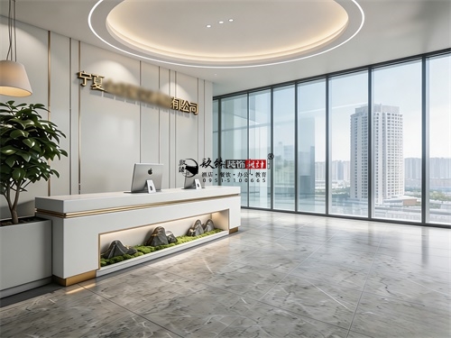 彭阳办公室装修设计项目|镹臻设计